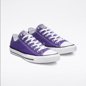 Purple classic converse